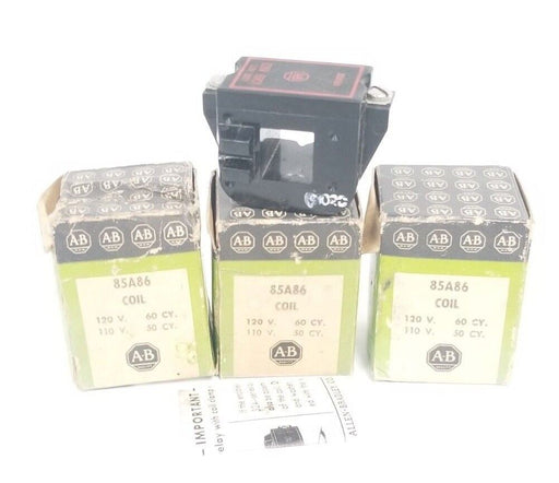 LOT OF 3 NIB ALLEN BRADLEY 85A86 COILS 120V. 60CY. 110V. 50CY.