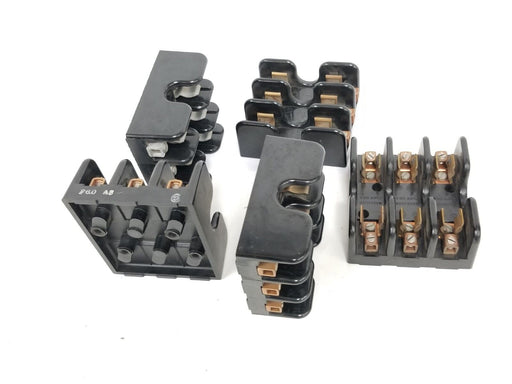 LOT OF 5 MARATHON F60A SERIES FUSE HOLDERS 250V, 60A, 3P