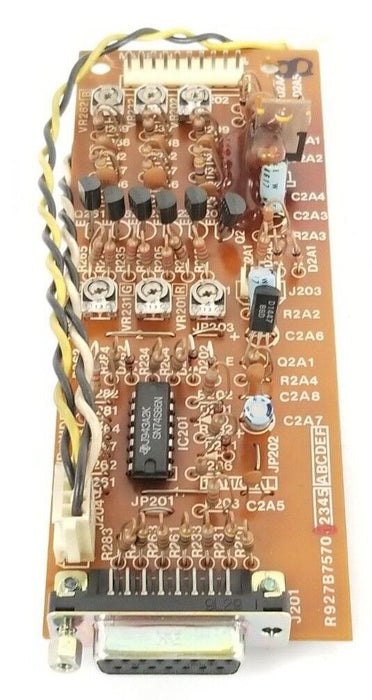 MITSUBISHI R927B7570 PWB-VIDEO CIRCUIT BOARD R241B369A1