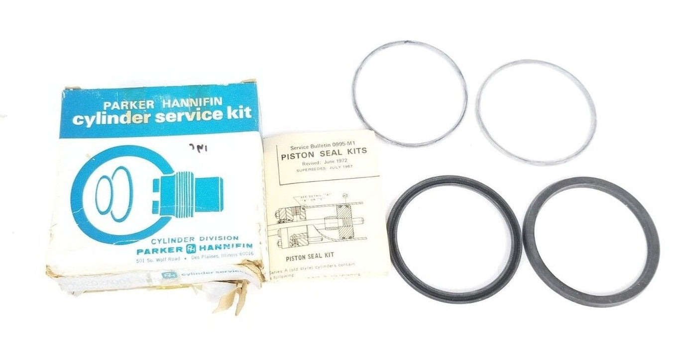 NIB PARKER HANNIFIN PK3202A001 BUNAN PISTON SEAL 3-1/4'' BORE (INCOMPLETE)