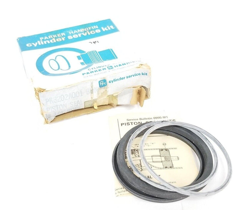 NIB PARKER HANNIFIN PK3202A001 BUNAN PISTON SEAL 3-1/4'' BORE (INCOMPLETE)