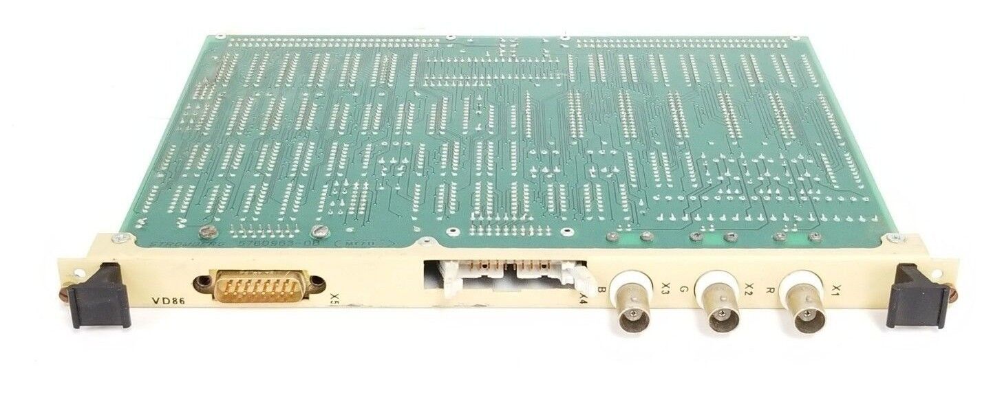 ABB / STROMBERG VD86-SCAN VIDEO CONTROL BOARD 57088478 5760963-0B 572879777