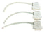 LOT OF 6 NORCOMP CONNECTORS (3) UHD-15 (3) UHD-25 GRAY 15 & 25 POSITION