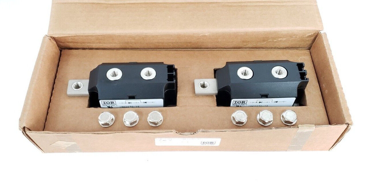 LOT OF 2 NIB INTERNATIONAL RECTIFIER IRKD270-16 DIODE POWER MODULES IRKD27016