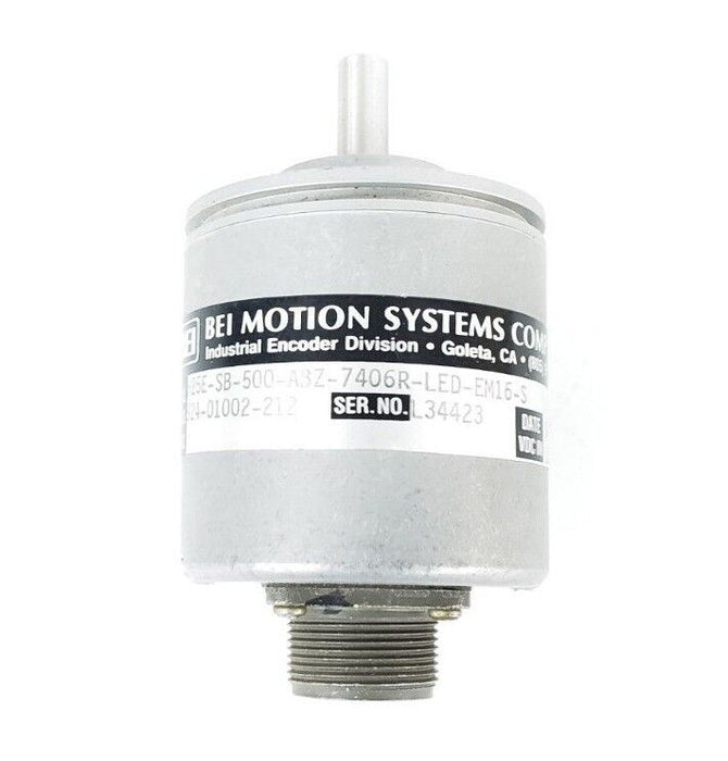 NEW BEI MOTION H25E-SB-500-ABZ-7406R-LED-EM16-S ENCODER 924-01002-212 15VDC IN
