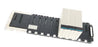 OMRON CS1W-BC102 SLOT RACK BASE UNIT W/ (3) CS1W-SP001 SPACE UNITS