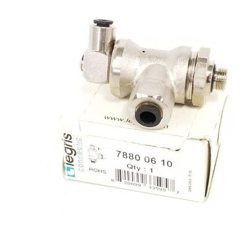 NIB LEGRIS CONNECTIC 7880-06-10 LOCKOUT VALVE 6MM 1/8'' MALE 78800610