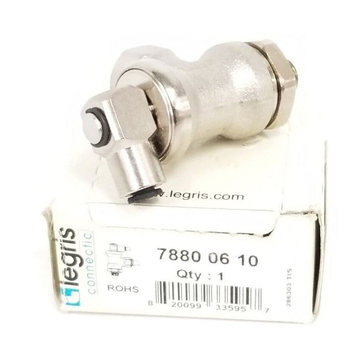 NIB LEGRIS CONNECTIC 7880-06-10 LOCKOUT VALVE 6MM 1/8'' MALE 78800610