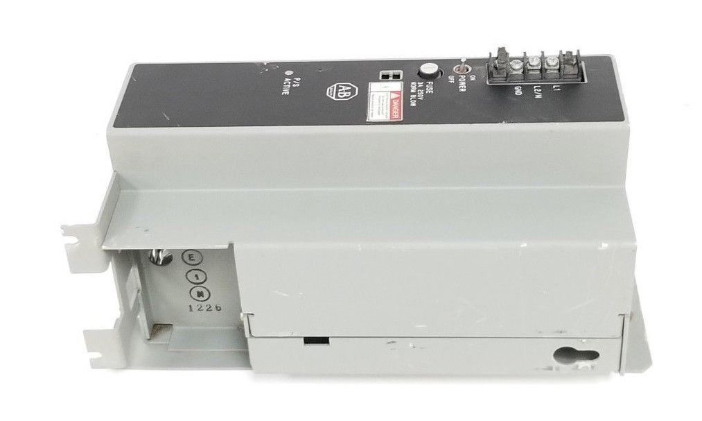 ALLEN BRADLEY 1771-P7 POWER SUPPLY SER. B 120/220VAC 966799-03 5VDC 16A 1771P7