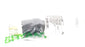 BOX OF 5 NEW BRYANT 5366N PLUGS WHITE NYLON 20A 125V NEMA 5-20P 2P 3W GRD