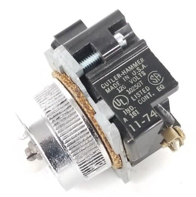 NEW CUTLER-HAMMER 10250T CONTACT W/ INDICATOR LAMP, 120V