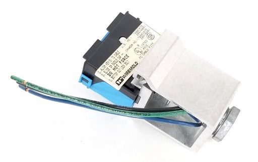 NIB WIREMOLD T480CA75 TAP & FIXTURE HANGER 3/4'' 20A 480V BLUE/BLACK T600CA75