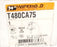 NIB WIREMOLD T480CA75 TAP & FIXTURE HANGER 3/4'' 20A 480V BLUE/BLACK T600CA75