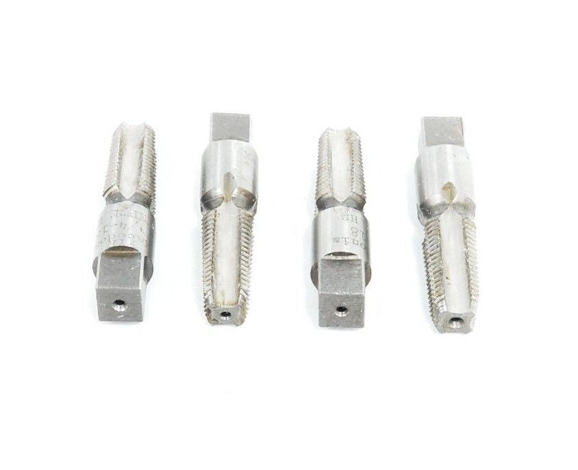 LOT OF 4 FYR MACEDONIA 1/4-18 NPTF HS TAPS