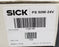 NIB SICK OPTIC PS 50W-24V POWER SUPPLY 7 028 789 100-240VAC 24VDC PS50W24V
