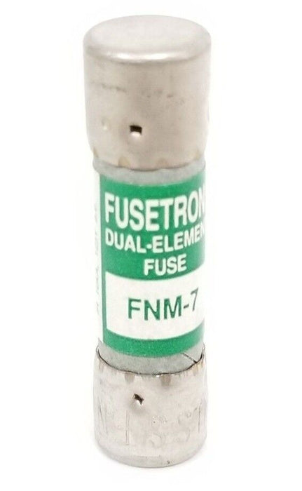 LOT OF 4 NEW BUSSMANN FNM-7 FUSETRON DUAL-ELEMENT FUSES FNM7