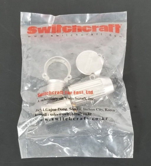 LOT OF 5 NEW SWITCHCRAFT XLR SER. R3MZ RIGHT ANGLE PLUG CONNECTORS 3-PIN MALE