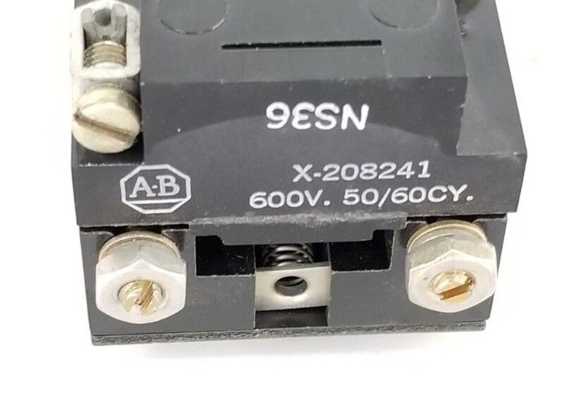 NIB ALLEN BRADLEY 800T-PB56G PUSHBUTTON SER. A 600VAC GREEN X-208241 50/60CY
