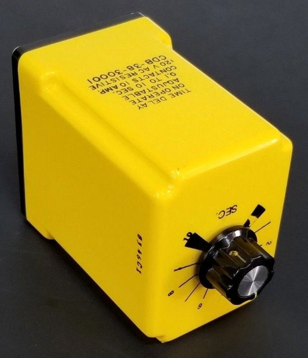 NIB POTTER & BRUMFIELD CDB-38-30001 TIME DELAY RELAY 0.1-10SEC. 10A 120VAC 3053