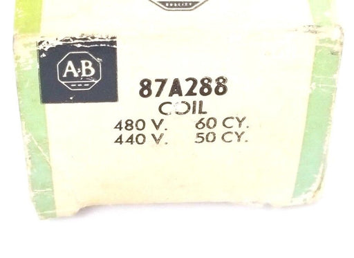 NIB ALLEN BRADLEY 87-A288 COIL 480V-60CY 440V-50CY 4-POLE 87A288