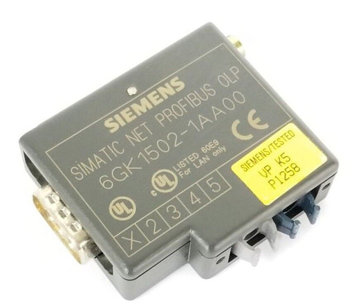 SIEMENS 6GK1502-1AA00 SIMATIC NET PROFIBUS OLP VP K5 P1258 6GK15021AA00