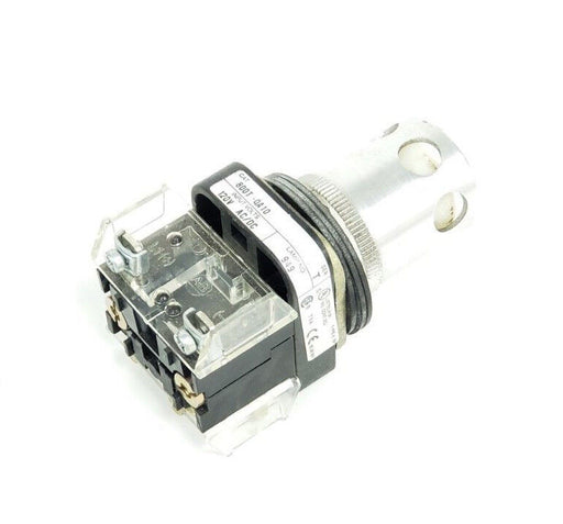 ALLEN-BRADLEY 800T-QA10 SER. T ILLUMINATED PUSHBUTTON W/ 800T-XA SER. D CONTACTS