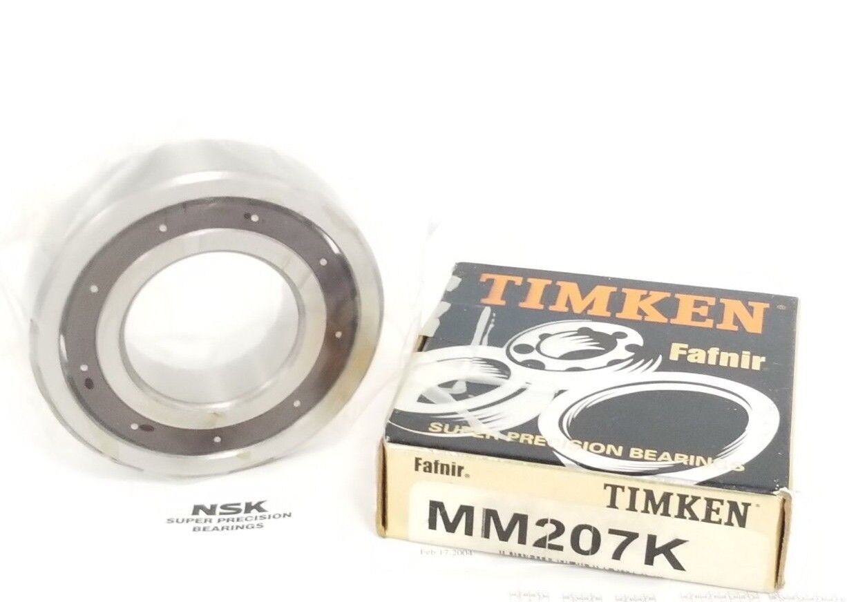 NIB TIMKEN MM207K SUPER PRECISION BALL BEARING MM207KCRC1