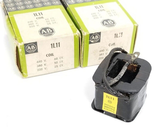 LOT OF 2 NIB ALLEN BRADLEY 1L11 COILS 220-380-440V 25-50-60CY