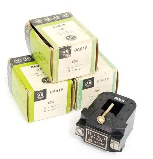 LOT OF 3 NIB ALLEN BRADLEY 0A01P COILS 95-110V 50-60CY