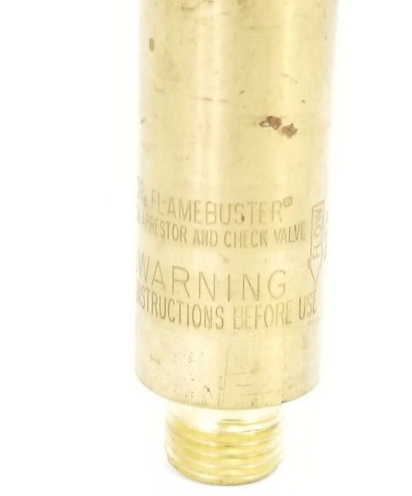 VICTOR FLAMEBUSTER MODEL FBFR FLASH ARRESTOR AND CHECK VALVE, 15/30/50PSI