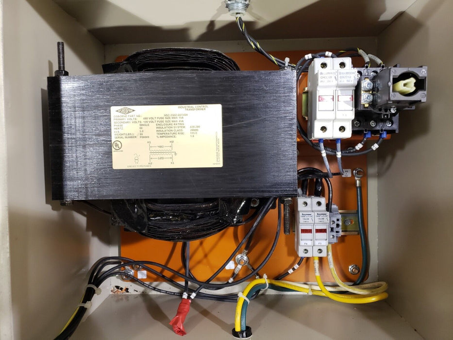OSBORNE 120435-5000-01 LIGHTING DISCONNECT TRANSFORMER TDG12-300BE-OT 120-480V