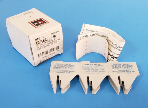 CUTLER-HAMMER C306KAL1-3B LUG ADAPTOR ASSEMBLIES C306KAL13B, SER. A1, (BOX OF 3)