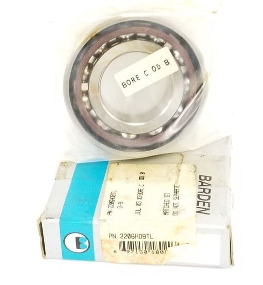 NIB BARDEN 2206HDBTL PRECISION BALL BEARING