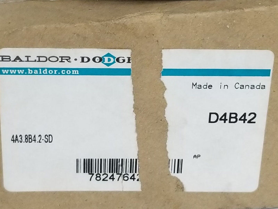NIB DODGE 4B42-SD QD BUSHING SHEAVE 455646 4A3.8B4.2-SD D4B42
