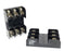 LOT OF 2 GOULD SHAWMUT 60303 FUSE HOLDERS 600V, 30A, 3P