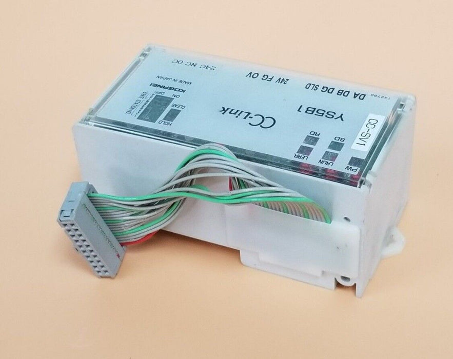 KOGANEI YS5B1 REMOTE I/O BLOCK CC-LINK Y038236-PCB1