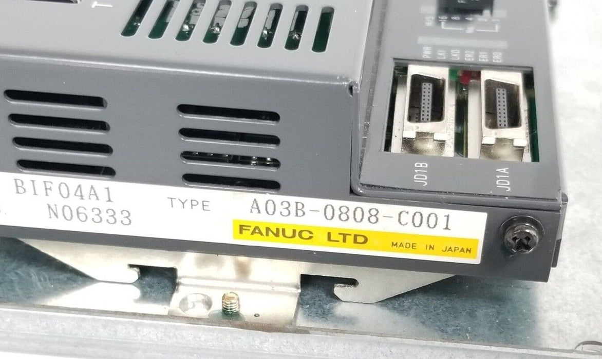 FANUC A05B-2350-C100 MODEL B UNIT W/ A03B-0808-C001 INTERFACE MODULE