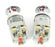 LOT OF 2 IDEC AYLD39902DN-R-24V EMERGENCY STOP LIGHTED PUSHBUTTONS 120-600VAC