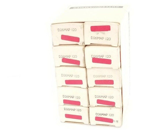 LOT OF 10 NIB CUTLER-HAMMER D26MAP-120 RELAY INDICATING LAMPS, 120VAC, D26MAP120