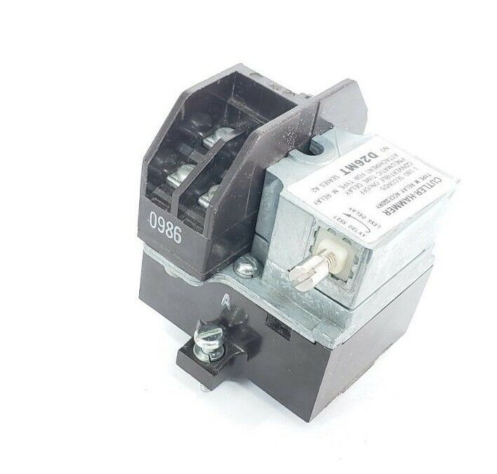 CUTLER HAMMER D26MTE SERIES A2 PNEUMATIC TIMER ATTACHMENT FOR TYPE M RELAY