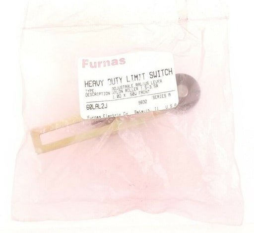 NEW FURNAS 60LAL2J ADJ. RADIUS LEVER NYLON ROLLER 1.5-3.5R, SER. A