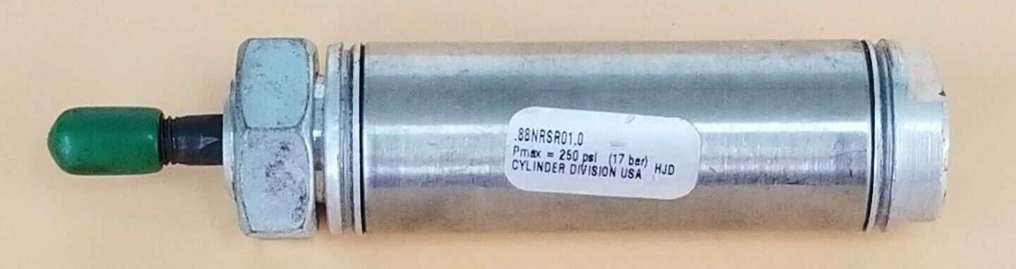NEW PARKER .88NRSR01.0 PNEU CYLINDER SPR RET 1'', P MAX. 250 PSI (17 BAR)