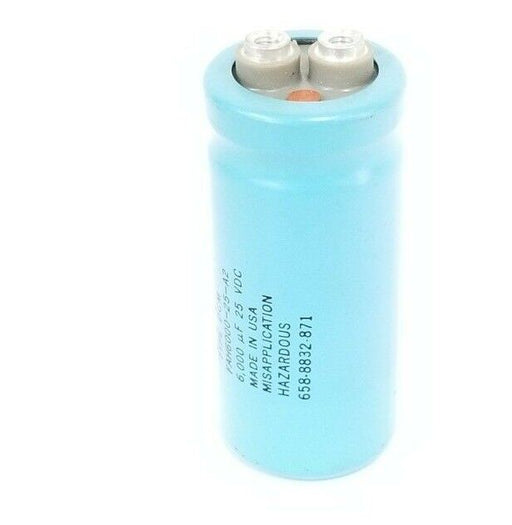 CDE FAH6000-25-A2 TYPE DCM CAPACITOR 6000uf, 25VDC, 658-8832-871, FAH600025A2