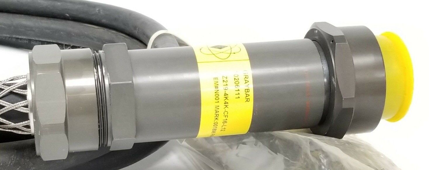 NEW GRAYBAR Z219-4K4K-CF16-L12 CONTINUOUS FLEX CABLE 0119-AN9A Z2194K4KCF16L12