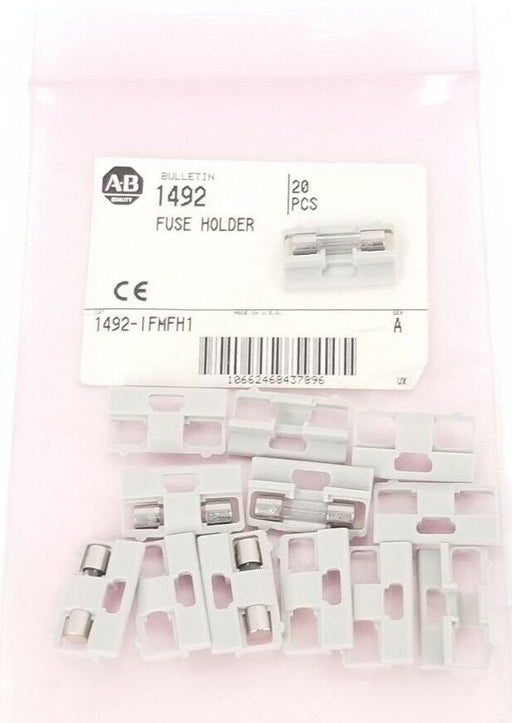 LOT OF 12 NEW ALLEN BRADLEY 1492-IFMFH1 FUSES HOLDERS 1492IFMFH1, SER. A