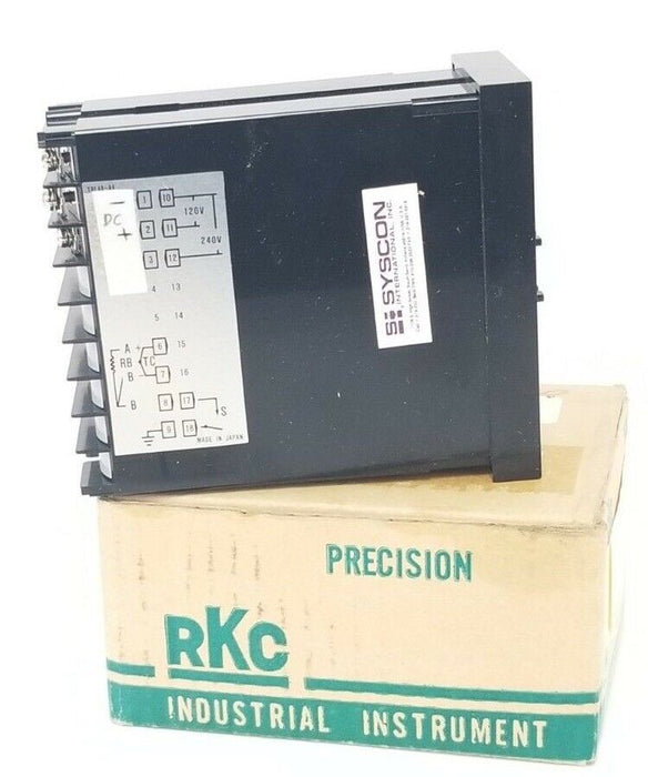 NEW RKC SYSCON DB-480B1C-VX2 TEMPERATURE CONTROLLER DB-480B1C-V, K 0-99 DEG F