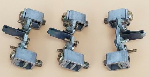 LOT OF 3 CUTLER HAMMER FH75 HEATER ELEMENTS & LUG ASSEMBLIES