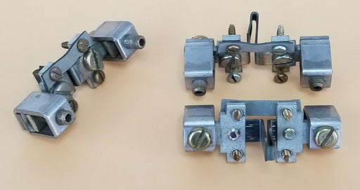 LOT OF 3 CUTLER HAMMER FH75 HEATER ELEMENTS & LUG ASSEMBLIES