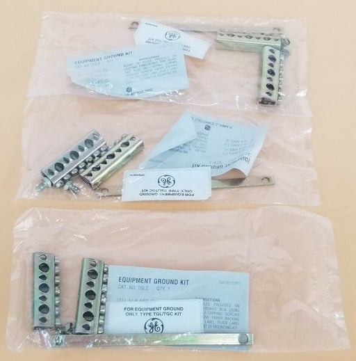 LOT OF 3 NEW GENERAL ELECTRIC TGL2 EQUIPMENT GROUND KIT 75A702703P1 NP245819