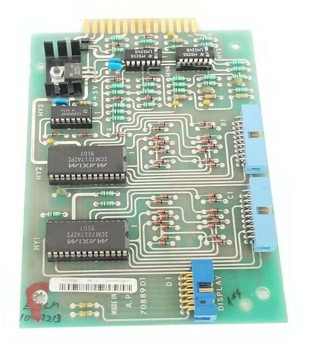AUTOMATED PACKAGING 70889D1 PC COUNTER BOARD 70888A1 REV A
